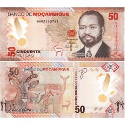 Mozambic 2024 - 50 meticais, necirculata - polimer