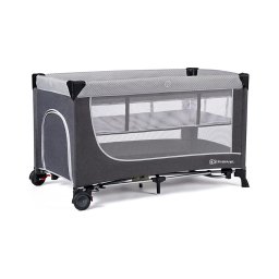 Pătuț de voiaj KINDERKRAFT SELECT LEODY gri