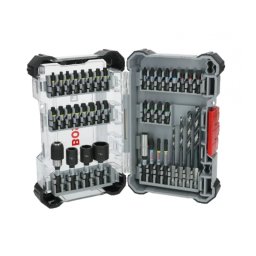 BOSCH Set mixt de 40 de accesorii pentru insurubare si gaurire in metal PRO Impact, prindere hexagon 1/4"