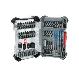 BOSCH Set mixt de 40 de accesorii pentru insurubare si gaurire Multi Construction PRO Impact, prindere hexagon 1/4"