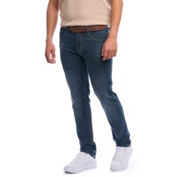 Blugi barbati gri antracit, cu croiala moderna și curea inclusa (Marime pantalon: W31)