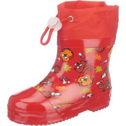 PLAYSHOES Cizme de cauciuc maro / galben auriu / verde deschis / portocaliu / roșu