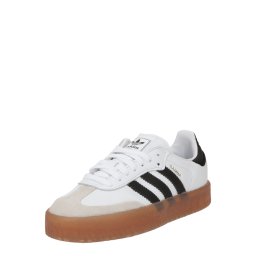 ADIDAS ORIGINALS Sneaker low 'Samba' nisipiu / negru / alb