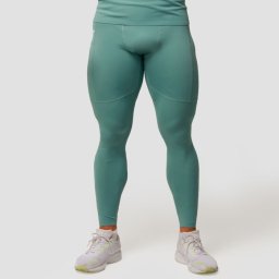 GymBeam Colanți de compresie Mid Blue S