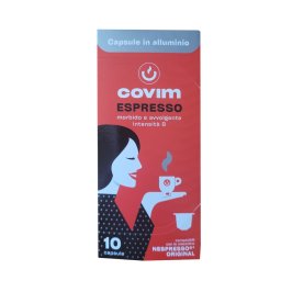 Covim Espresso capsule compatibile Nespresso 10 buc