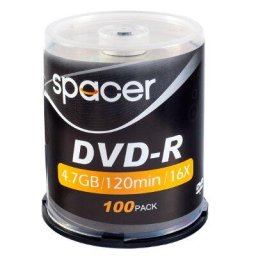 VD-R SPACER 4.7GB, 120min, viteza 16x, 100 buc, spindle, "DVDR25" 166556/45501234 / 19403 001 001/166556 4