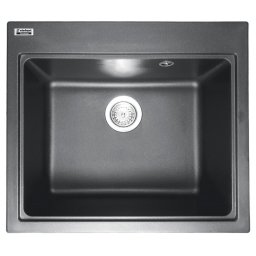 5852 negru metalic VESTA chiuveta PREMIUM ELEFANT.