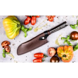 Teaca piele Santoku (18 cm)