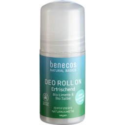 Roll on cu lime bio si salvie bio, fara saruri de aluminiu 50ml