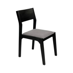 Scaun de sufragerie Eglo 424962 CALAMBA 84x55 cm negru/gri