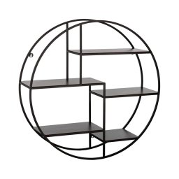 Etajeră de perete Eglo 424781 KENINGAU 26x90 cm negru