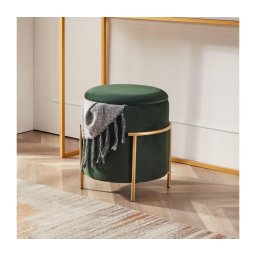 Taburet Eglo 424136 MASHIKE 46x41 cm verde/auriu
