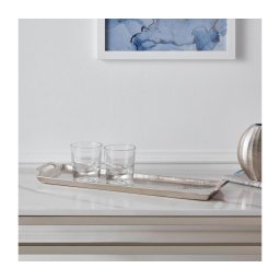 Tavă decorativă Eglo 427008 SAVANT 12,5x44 cm crom