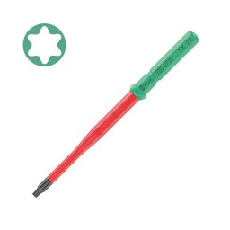 Bit VDE TORX TX25 157 mm 67 iS cap verde WERA Kraftform Kompakt 05006542001