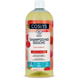 Gel de dus si sampon BIO cu fructe de padure(format maxi) Coslys