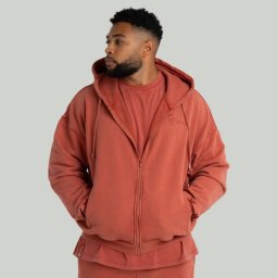 STRIX Hanorac Zip Washed Terra S