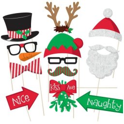 Props recuzita Craciun 13 buc 34 21cm