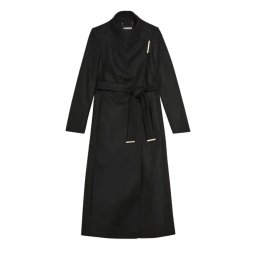 TED BAKER Palton Rosell Long Length Wool Wrap 257325 black