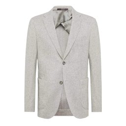 Boggi Milano Sacou gri / gri închis / alb natural