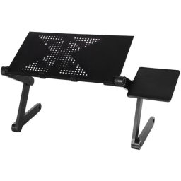 Masuta laptop reglabila si pliabila X8, cu suport pentru mouse
