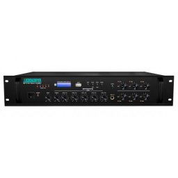 Amplificator 350W cu mixer MP1010U 6 zone USB/SD/Tuner 4Mic si 3AUX 100V & 4-16 Ohmi
