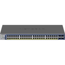 Switch NETGS752TX 48 de porturi cu gestionare opțională de la distanță/cloud și 4 porturi SFP+ 380 W