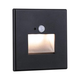 Corp de iluminat cu senzor pentru scări Paulmann 93135 LED/1,2W EDGE 230V negru