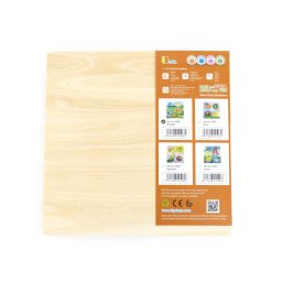 Puzzle cu manere, dinozauri, viga