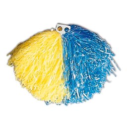 Pom pom majoreta bicolor