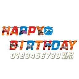 Banner personalizabil cars 160 cm