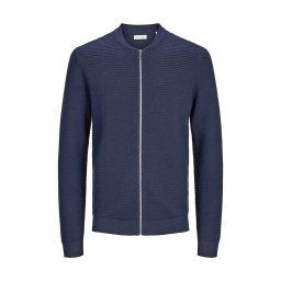 JACK & JONES Jachetă Jjotto Knit Zip 12258961 19-3922 TCX sky captain