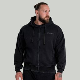 STRIX Hanorac Zip Washed Black S