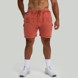 STRIX Pantaloni scurți Washed Terra S