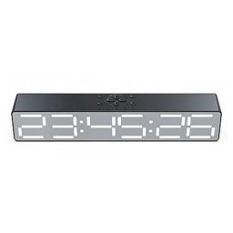 Boxa Portabila cu Ceas Alarma SD Bluetooth Andowl QYXB133