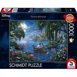 Schmidt Spiele Thomas Kinkade Studios: The Little Mermaid and Prince Eric, Puzzle (Disney Dreams Collections)