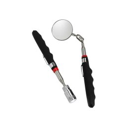 Set scule pt inspecție, Tijă telescopică cu magnet și LED + Tijă cu oglindă - Carguard