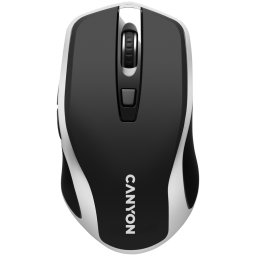 Mouse CNS-CMSW19B_EU, 800/1200/1600 DPI, USB, Negru/Argintiu