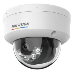 Camera IP 2MP, ColorVu, lentila 4mm, Smart Hybrid Light, IR 30m, lumina alba 30m, microfon, PoE, IK08 - Hikvision DS-2CD1127G2H-LIU(4mm)