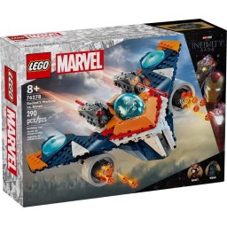LEGO® Marvel 76278 - Avionul de lupta al lui Rocket vs Ronan
