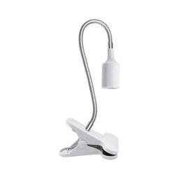 Lampă flexibilă de masă cu clemă PLANTY 1xE27/30W/230V alb