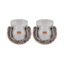 Mănuși pentru cărucior PETITE&MARS FURRY Champagne Shower