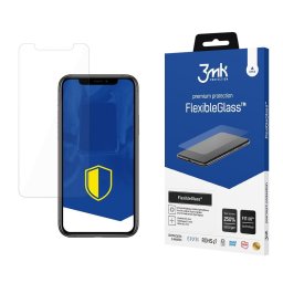 Folie protectie ecran 3mk FlexibleGlass pentru iPhone 11 Pro / XS / X, Transparenta