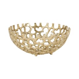 Tavă decorativă Eglo 427498 KIMITSU d. 20,5 cm auriu