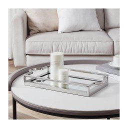 Tavă decorativă Eglo 427021 SAVANT 23x45 cm crom
