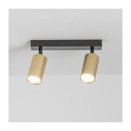 Spot BRILAGI SELE GOLDEN 2xGU10/30W/230V negru/auriu