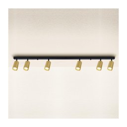 Spot BRILAGI SELE GOLDEN 6xGU10/30W/230V negru/auriu