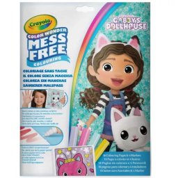 Crayola Color Wonder: set de colorat fără murdărie Gabi și casa ei, în mapă