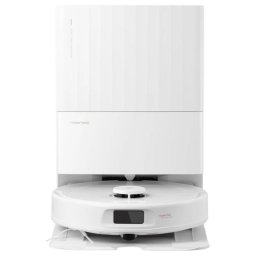 Robot de aspirare Q Revo Plus, aspirator&mop&statie de golire automata, 60W, 7000Pa, autonomie 180 min alb