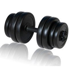 1 x Gantera, 15 kg GartenMobel Dekor
