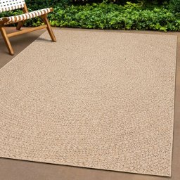 Covor ZIZUR aspect iuta, 80x250 cm, pentru interior si exterior GartenMobel Dekor